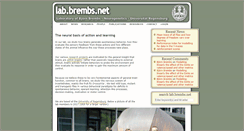 Desktop Screenshot of lab.brembs.net